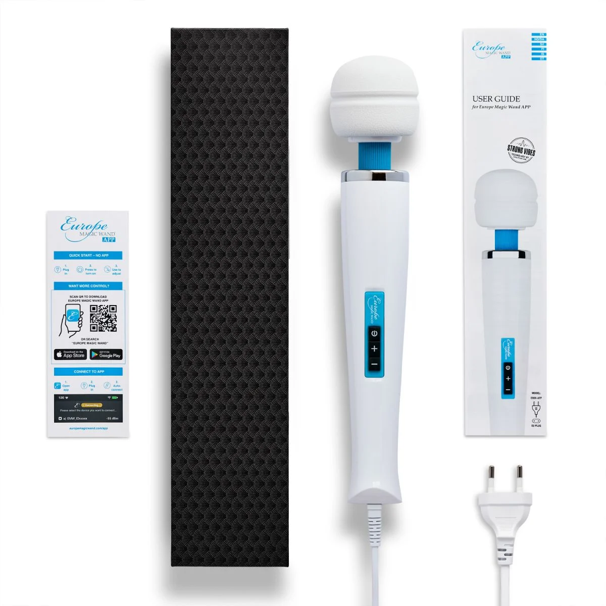 Europe Magic Wand - Body Massager APP Controlled - Wit