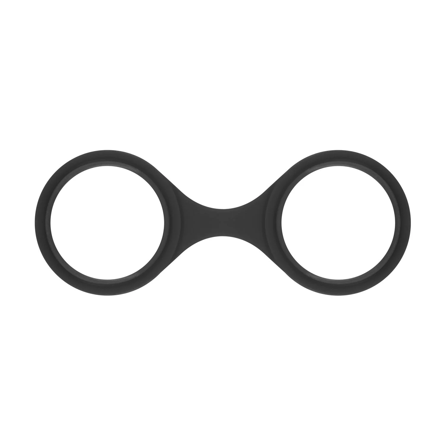 - Flexibele siliconen handboeien - Zwart