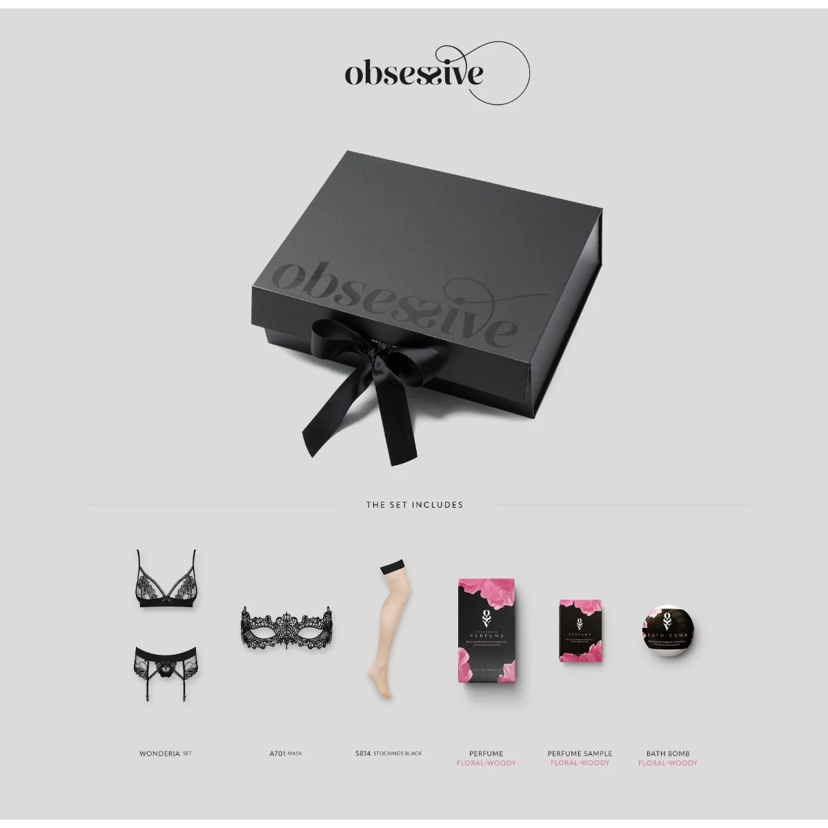 Obsessive - Wonderia Gift Box - Zwart