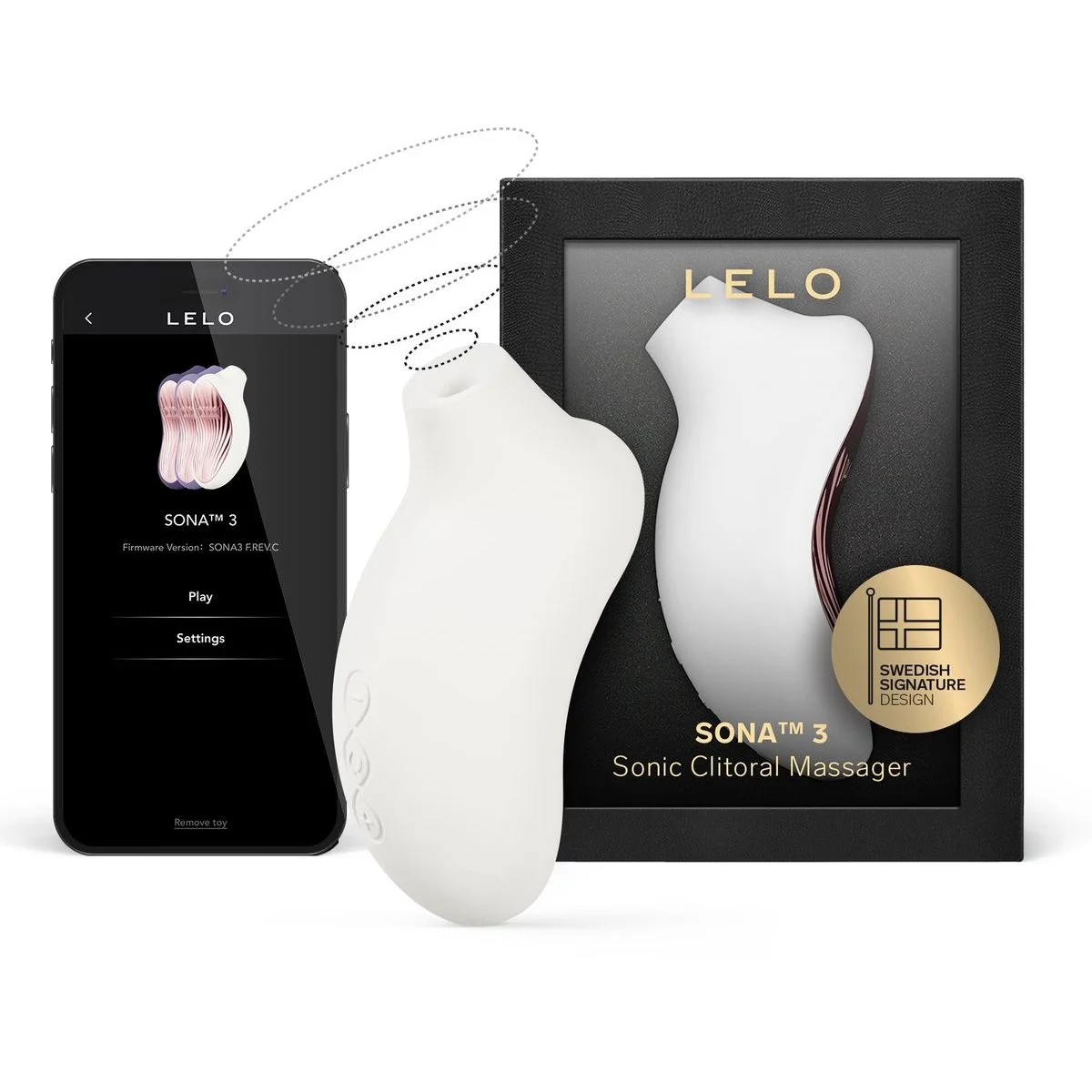 LELO - SONA 3 Clitoris Stimulator - Cream