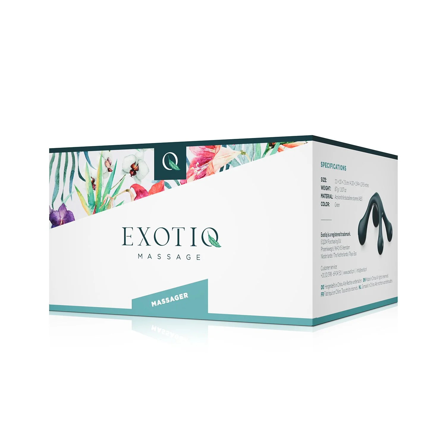 Exotiq - Body Massage Spin Massage Tool - Groen