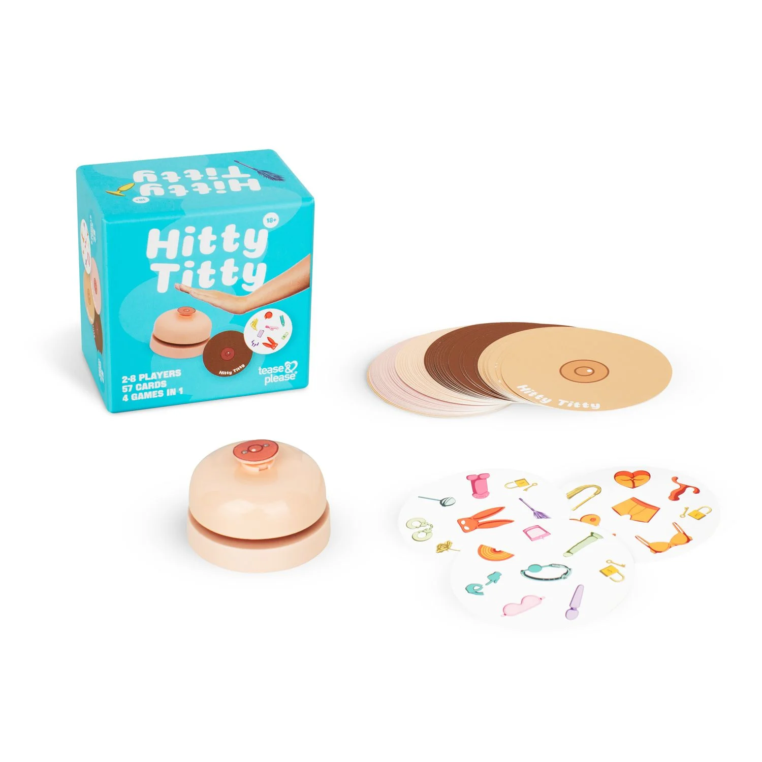 Tease & Please - Hitty Titty Kaartspel - Adult Game