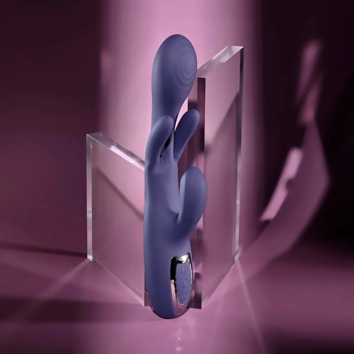 Evolved - Bow Down Rabbit Vibrator - Paars