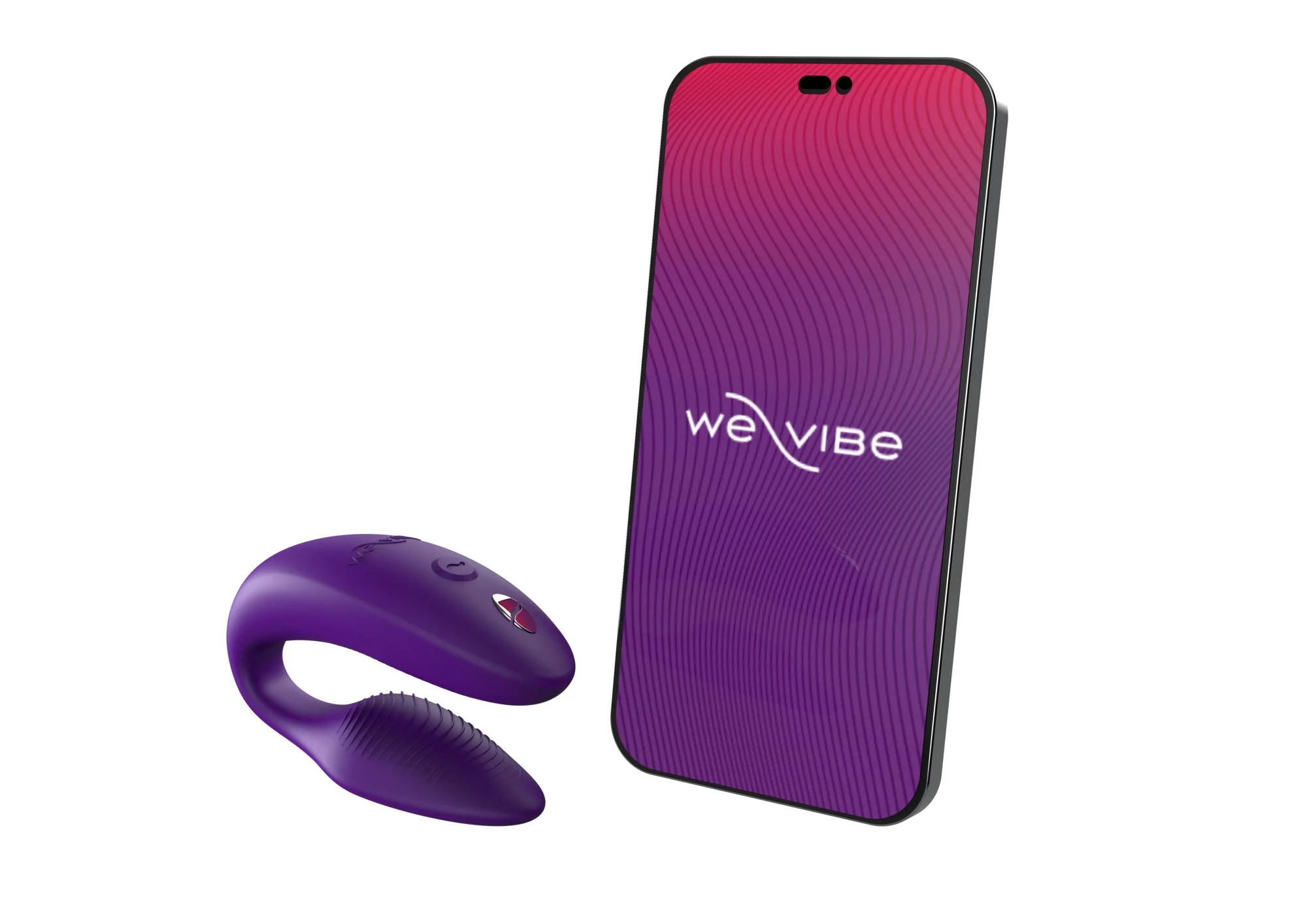 We-Vibe Sync 2 Koppel Vibrator met Afstandsbediening en App - Paars