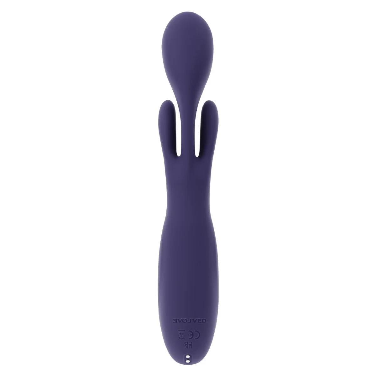 Evolved - Bow Down Rabbit Vibrator - Paars